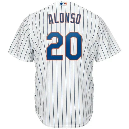Pete Alonso New York Mets Home Official Cool Base Player Jersey - White