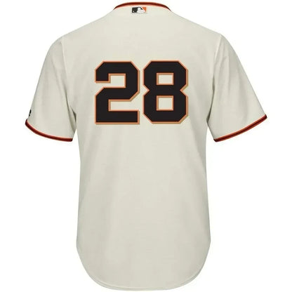 Buster Posey San Francisco Giants Official Team Cool Base Player Jersey - Cream