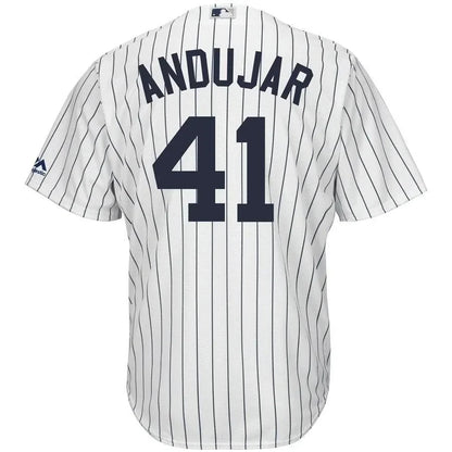 Miguel Andujar New York Yankees Home Official Cool Base Player Jersey - White