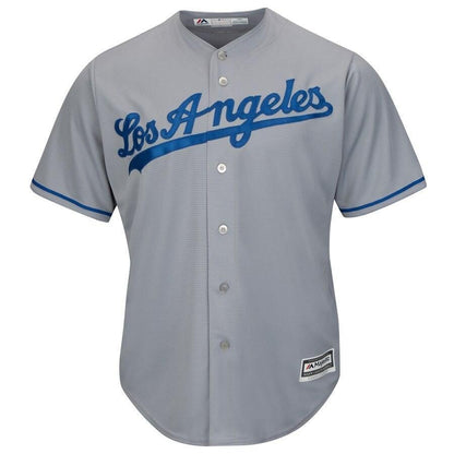 Clayton Kershaw Los Angeles Dodgers Cool Base Player Jersey - Gray