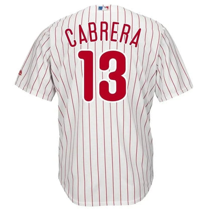 Asdrubal Cabrera Philadelphia Phillies Home Official Cool Base Player Jersey - White