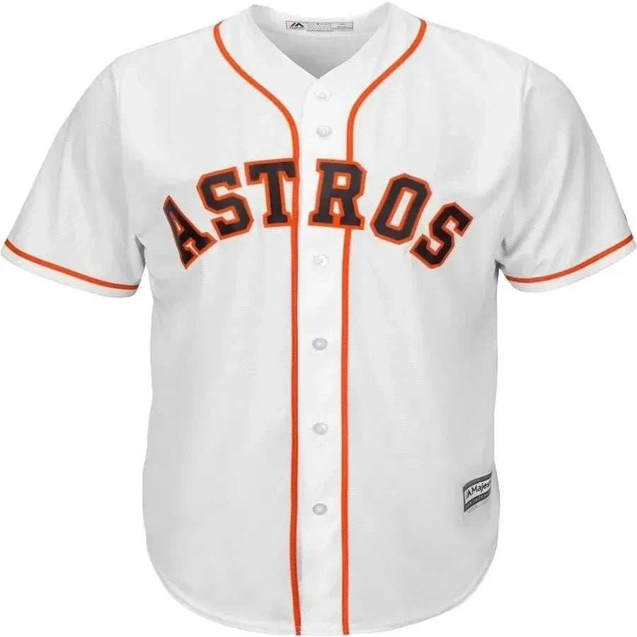 Jose Altuve Houston Astros Big And Tall Cool Base Player Jersey - White