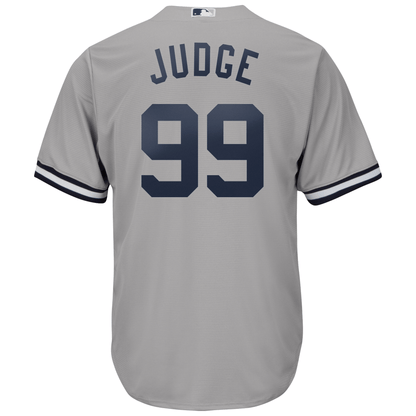 Men's Aaron Judge Gray New York Yankees Big & Tall Player Jersey Jersey