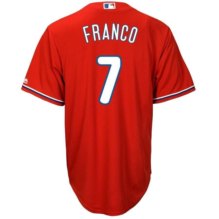 Maikel Franco Philadelphia Phillies Big And Tall Fashion Cool Base Player Jersey - Scarlet