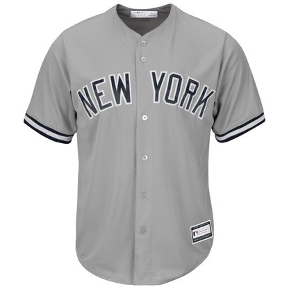 Men's Aaron Judge Gray New York Yankees Big & Tall Player Jersey Jersey