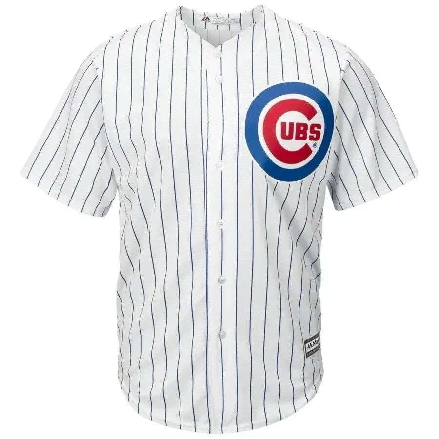 Kris Bryant Chicago Cubs Big And Tall Official Cool Base Player Jersey - White Royal