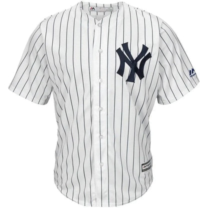 Giancarlo Stanton New York Yankees Home Big And Tall Cool Base Player Jersey - White Navy