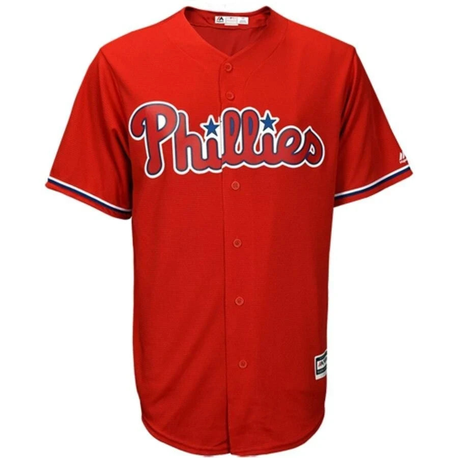 Jake Arrieta Philadelphia Phillies Fashion Official Cool Base Player Jersey - Scarlet
