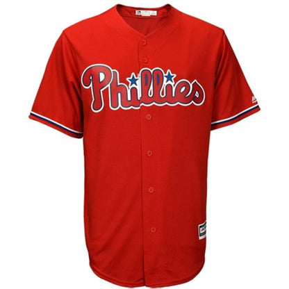 Jake Arrieta Philadelphia Phillies Fashion Official Cool Base Player Jersey - Scarlet