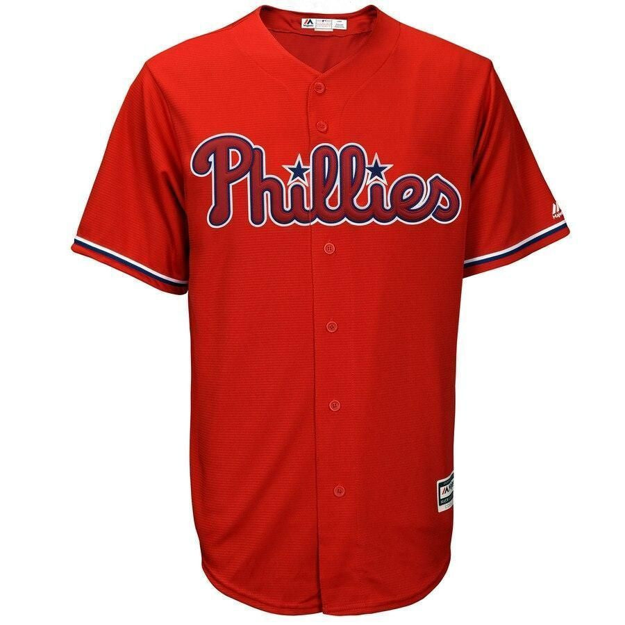 Bryce Harper Philadelphia Phillies Official Cool Base Player Jersey - Scarlet