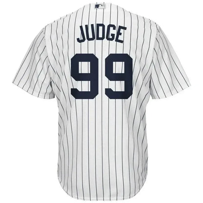Aaron Judge New York Yankees Home Cool Base Player Jersey - White Navy