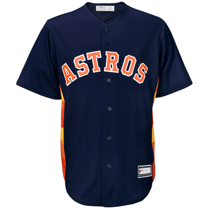 Men's Navy Houston Astros Big & Tall Team Jersey Jersey