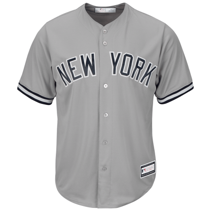 Men's Gray New York Yankees Big & Tall Team Jersey Jersey