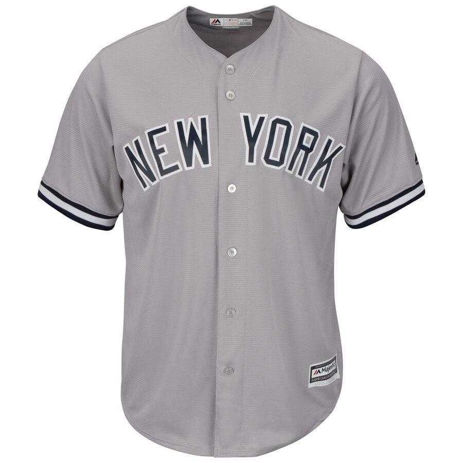 Aaron Judge New York Yankees Big And Tall Cool Base Player Jersey - Gray