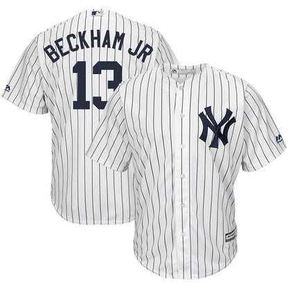 Odell Beckham Jr New York Yankees X Crossover Cool Base Player Jersey - White