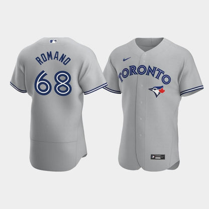 Jordan Romano 68 Toronto Blue Jays Gray Road Jersey Jersey