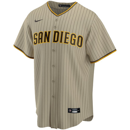 Fernando Tatis Jr. 23 San Diego Padres Alternate Men Jersey - Tan