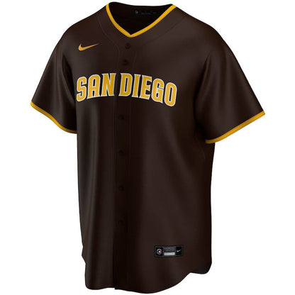 San Diego Padres Road Men Jersey - Brown