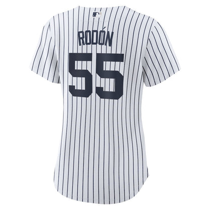 Carlos Rodon 55 New York Yankees Women Home Jersey - White