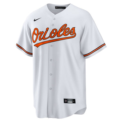 Adley Rutschman 35 Baltimore Orioles Home Men Jersey - White