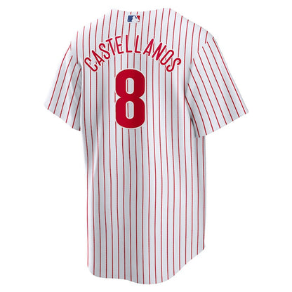 Nick Castellanos 8 Philadelphia Phillies Men Jersey - White