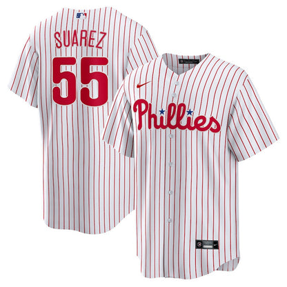 Ranger Suárez 55 Philadelphia Phillies Men Jersey - White