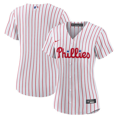 Philadelphia Phillies Women Home Jersey - White
