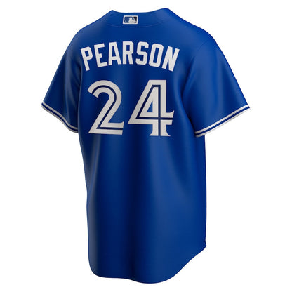 Nate Pearson 24 Toronto Blue Jays Alternate Jersey - Royal
