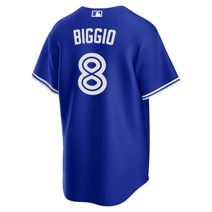 Cavan Biggio 8 Toronto Blue Jays Alternate Jersey - Royal