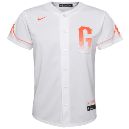 San Francisco Giants Youth City Connect Jersey - White