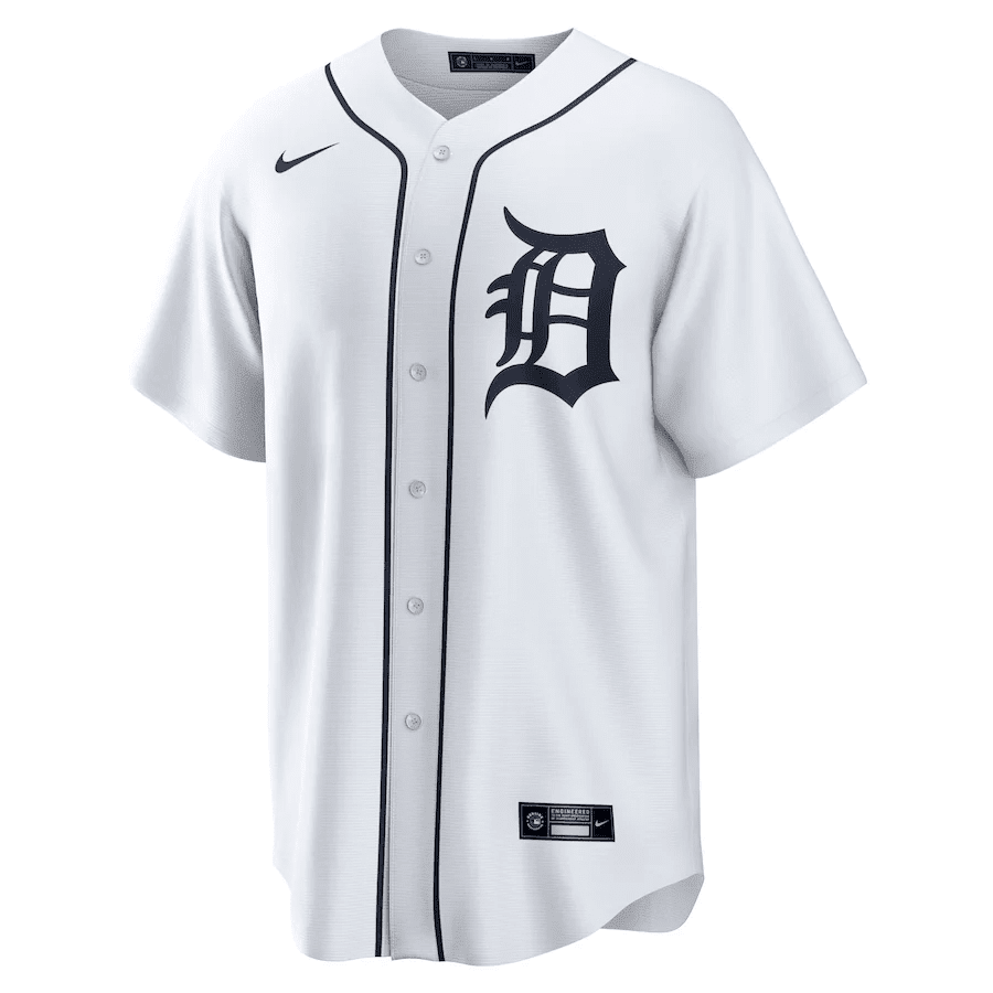 Miguel Cabrera 24 Detroit Tigers Home Men Jersey - White