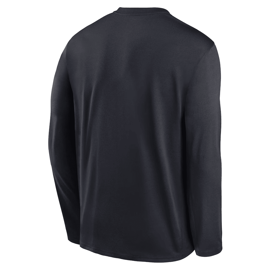 Detroit Tigers Legend Performance Long Sleeve T-Shirt - Black