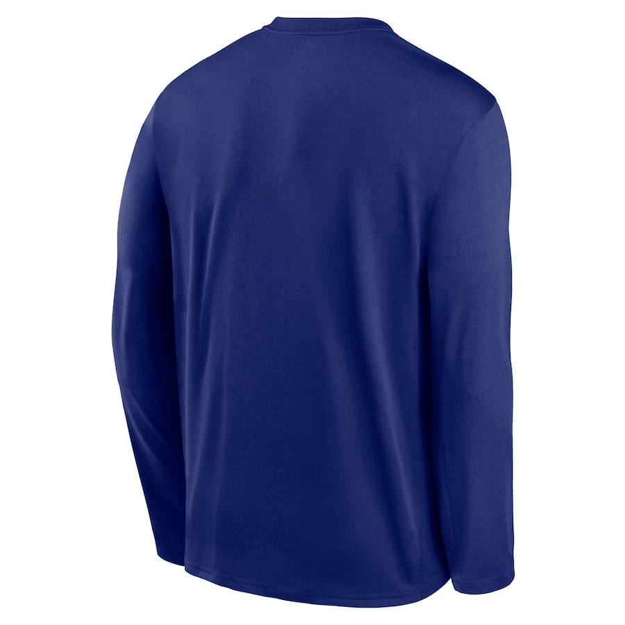 Chicago Cubs Team Logo Legend Performance Long Sleeve T-Shirt - Royal