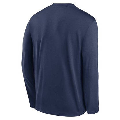 Houston Astros Team Logo Legend Performance Long Sleeve T-Shirt - Navy
