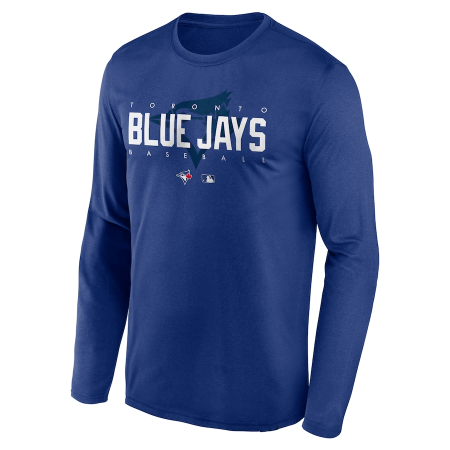 Toronto Blue Jays Team Logo Legend Performance Long Sleeve T-Shirt - Royal