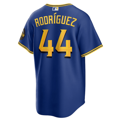 Julio Rodriguez 44 Seattle Mariners 2023 City Connect Game Jersey - Royal