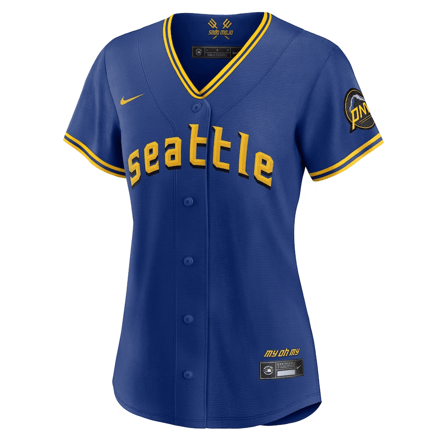 Ichiro Suzuki 51 Seattle Mariners 2023 City Connect Game Jersey - Women's Royal