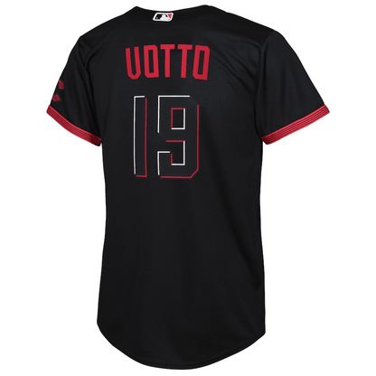 Joey Votto 19 Cincinnati Reds Youth 2023 City Connect Jersey - Black
