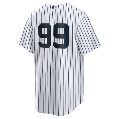 Aaron Judge 99 New York Yankees Home Player Name Jersey - White