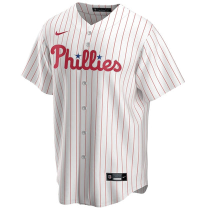 Philadelphia Phillies Home Custom Men Jersey - White