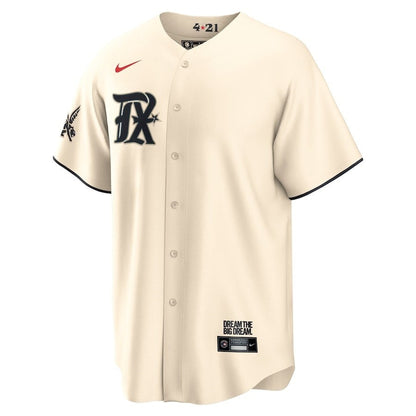 Corey Seager 5 Texas Rangers 2023 City Connect Player Jersey - Cream