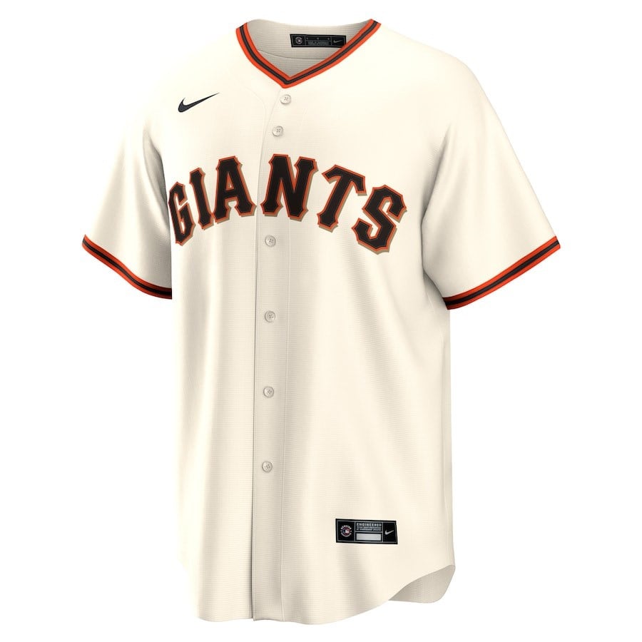 San Francisco Giants Home Blank Men Jersey - Cream