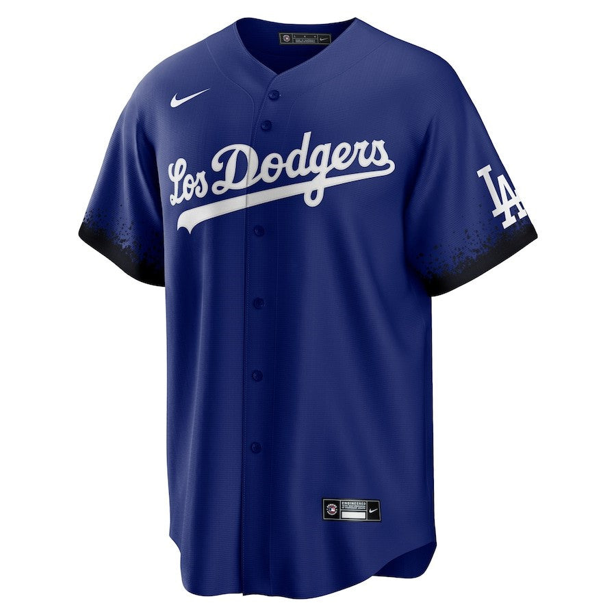 Mookie Betts 50 Los Angeles Dodgers City Connect Player Jersey - Royal