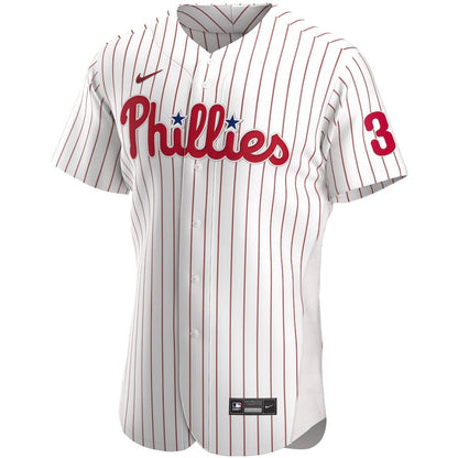 Bryce Harper 3 Philadelphia Phillies Home Player Elite Jersey - White