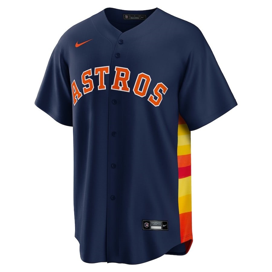 Houston Astros Alternate Team Men Jersey - Navy