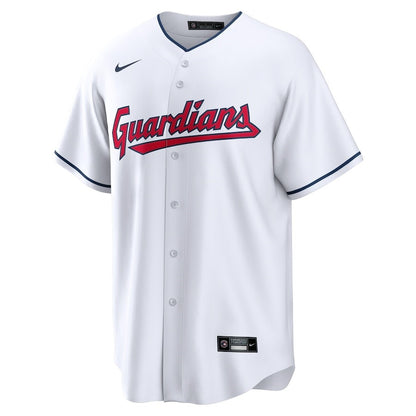 Cleveland Guardians Home Blank Men Jersey - White