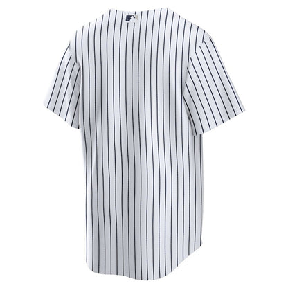 New York Yankees Home Blank Men Jersey - White