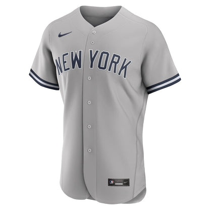 Anthony Volpe 11 New York Yankees Road Elite Jersey - Gray