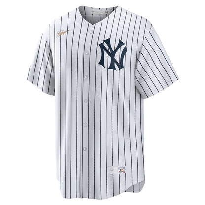Babe Ruth 3 New York Yankees Home Cooperstown Collection Player Jersey - White