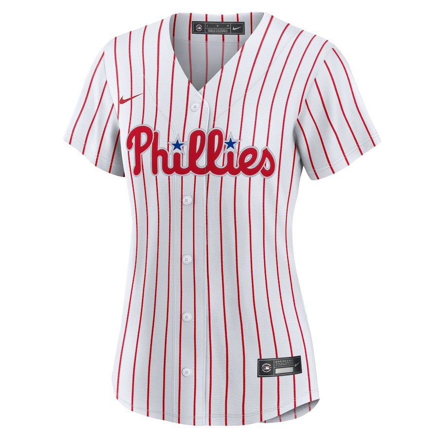 Philadelphia Phillies Women's Home Team Jersey - White